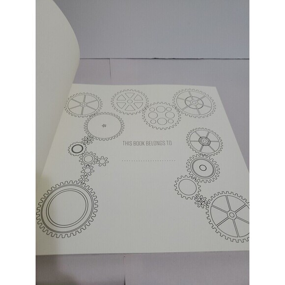 Doctor Who Coloring Book BBC Adult 45 pictures 1 Tiny Bit Colored - Picture 2 of 5